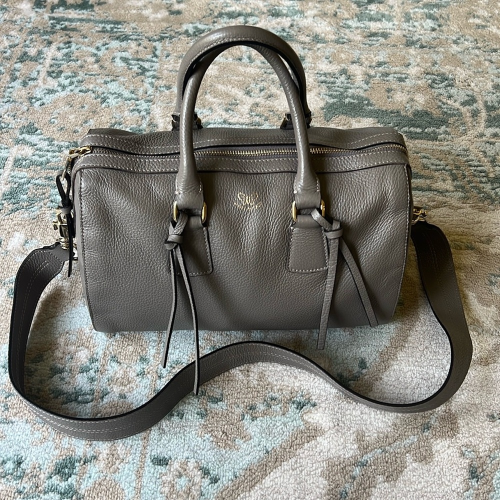 Johnny Was Isabelle Duffle Bag Slate
